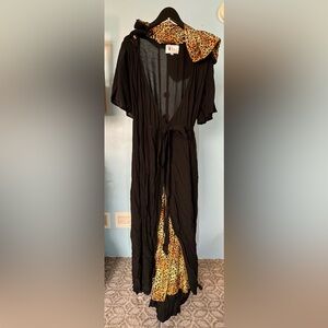 TOBS Black Wrap Dress